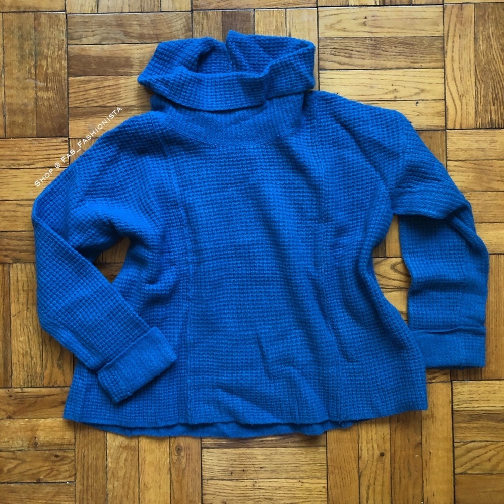 Free People oversized knit sweater